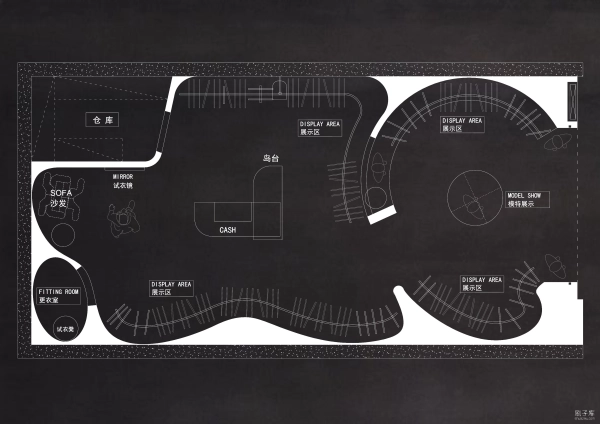 图片[12]-五十组服装店创意构思CAD平面方案合集-刷子库