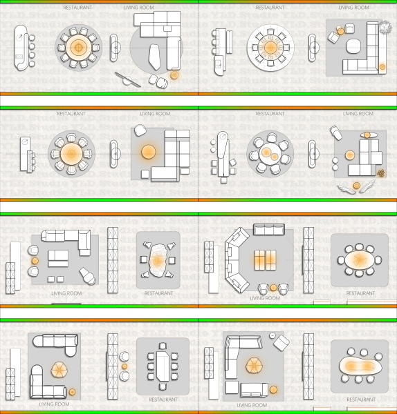 图片[3]-2023新款客餐厅家具组合-刷子库