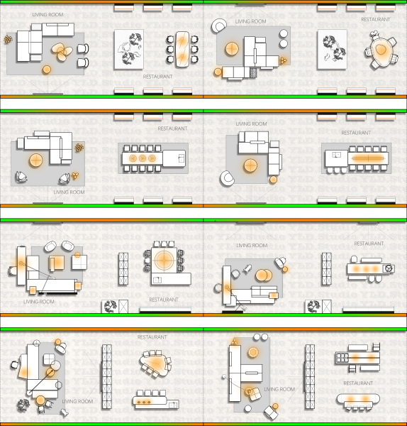 图片[7]-2023新款客餐厅家具组合-刷子库