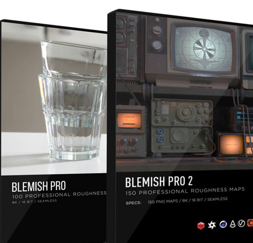 150张污迹划痕粗糙质感贴图-刷子库