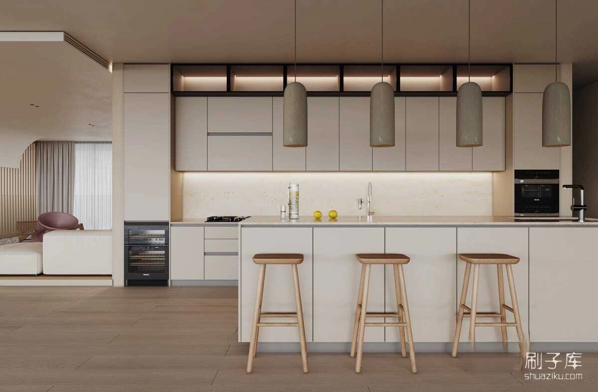 图片[1]-现代简约别墅3D模型-刷子库