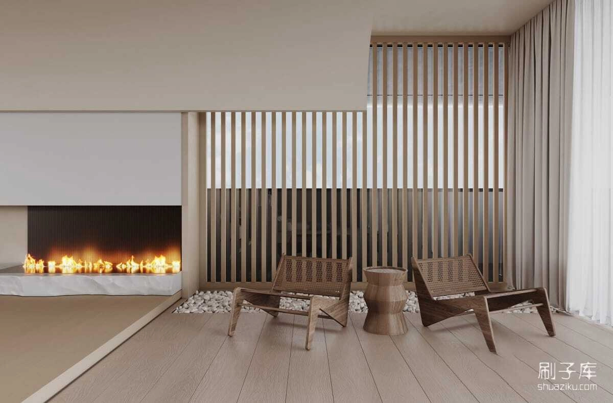 图片[5]-现代简约别墅3D模型-刷子库