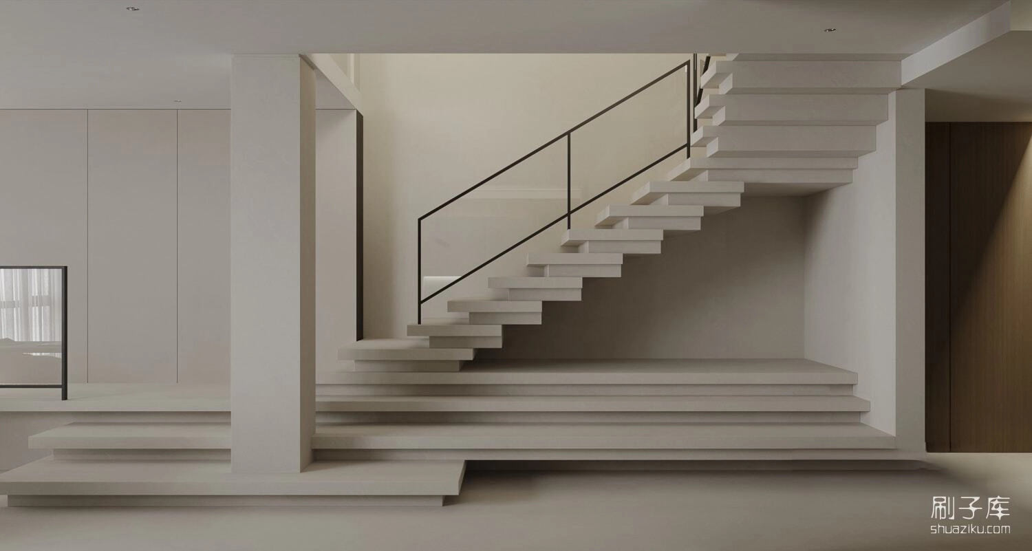 图片[4]-现代客餐厅3d模型-刷子库