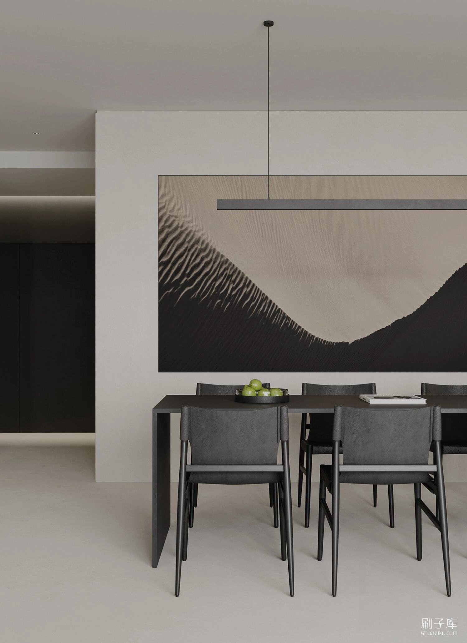 图片[13]-现代客餐厅3d模型-刷子库