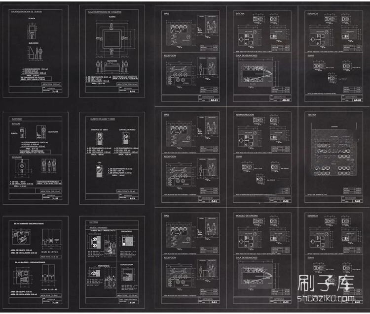 图片[4]-人体工程学CAD图纸图库-刷子库