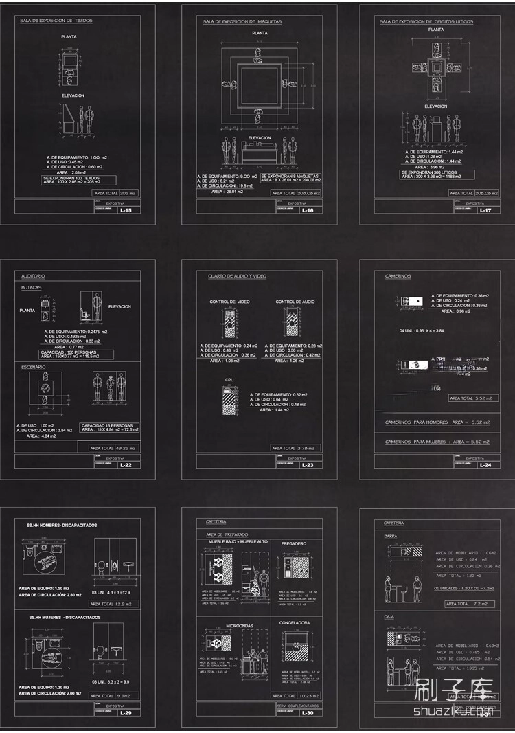 图片[8]-人体工程学CAD图纸图库-刷子库