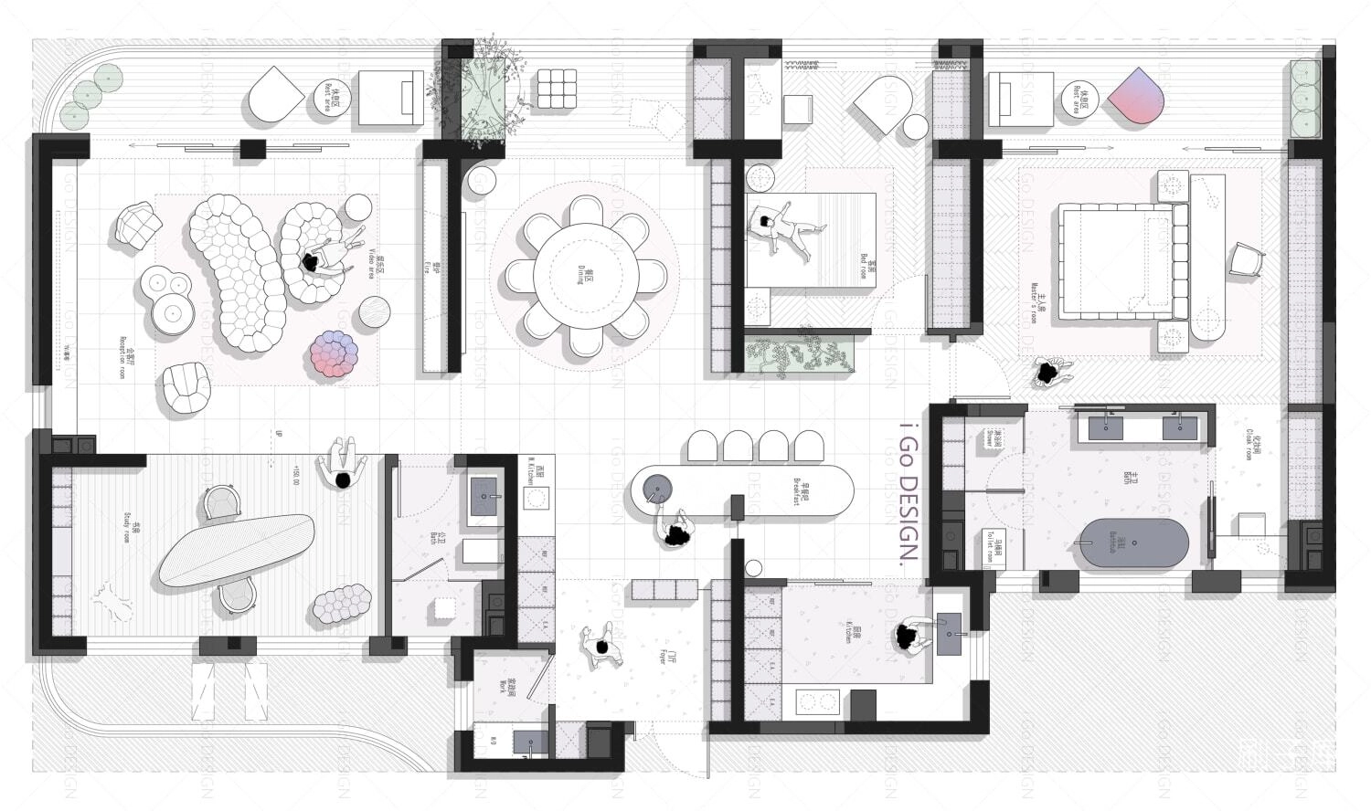 图片[4]-新作 i GO户型方案22套 | CAD源文件+PSD源文件+JPG图片-刷子库