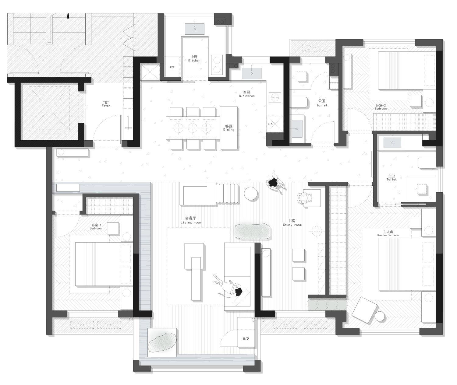 图片[11]-新作 i GO户型方案22套 | CAD源文件+PSD源文件+JPG图片-刷子库