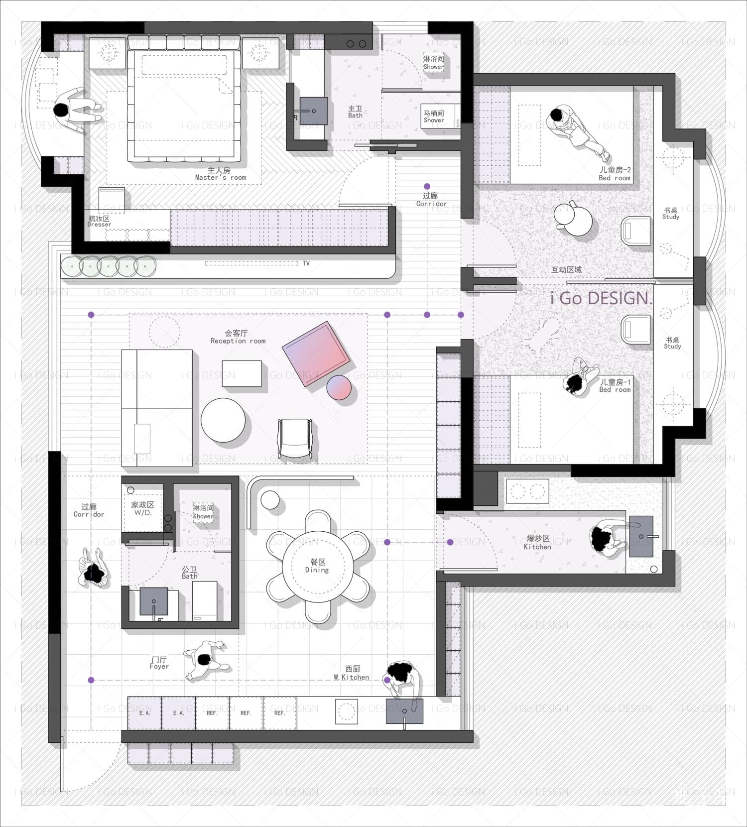 图片[20]-新作 i GO户型方案22套 | CAD源文件+PSD源文件+JPG图片-刷子库
