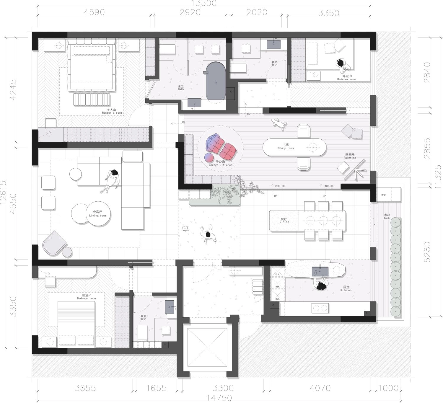 图片[24]-新作 i GO户型方案22套 | CAD源文件+PSD源文件+JPG图片-刷子库
