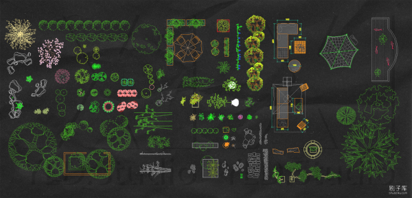 图片[12]-2023设计工作室自用CAD平面图库-刷子库