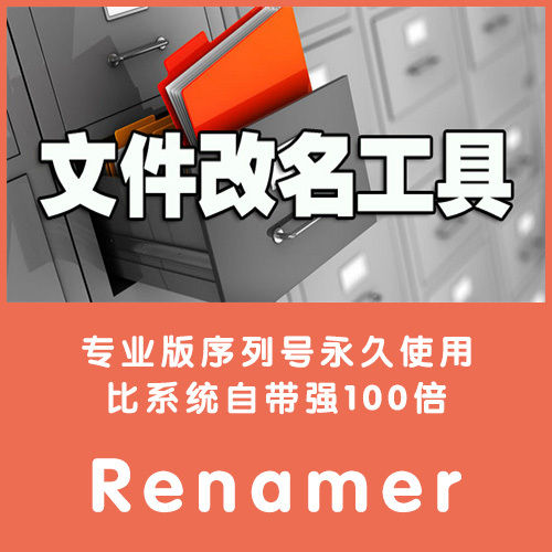 ReNamer - 超级强大灵活的文件批量重命名工具-刷子库