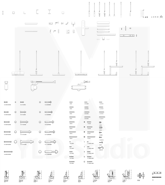 图片[3]-2023 深化设计必备工具 – 五金模块CAD图库-刷子库