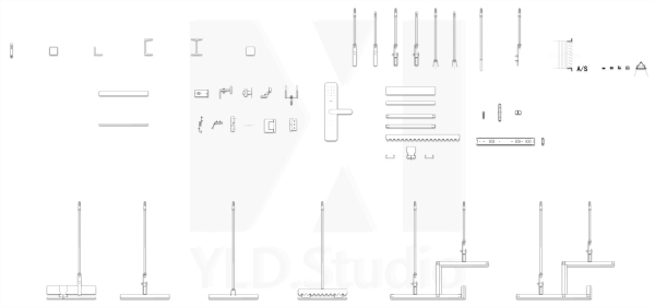 图片[4]-2023 深化设计必备工具 – 五金模块CAD图库-刷子库