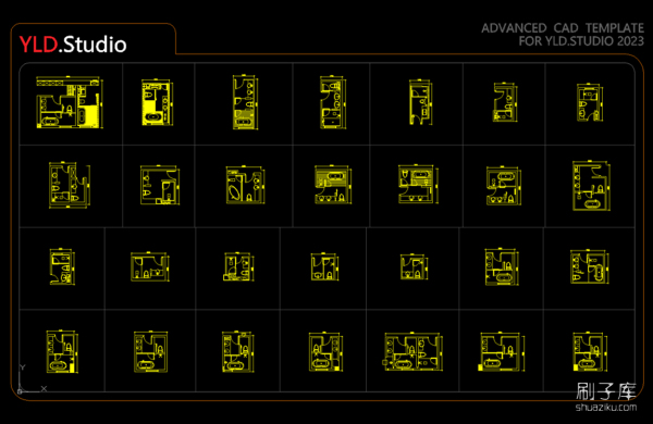 图片[15]-2023私宅卫生间布置CAD图库-刷子库