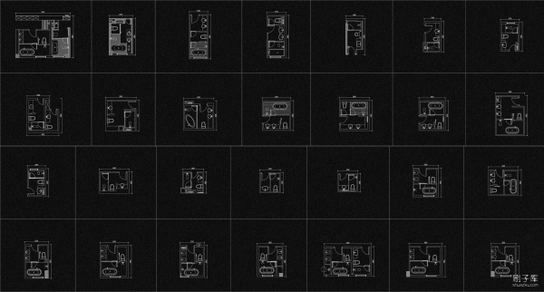 图片[9]-2023私宅卫生间布置CAD图库-刷子库