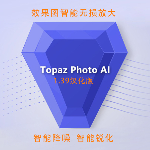 智能无损放大降噪锐化Topaz Photo AI 1.39汉化版-刷子库