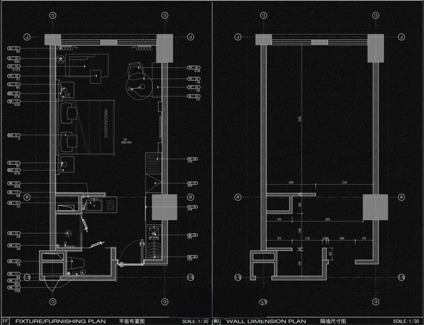 20231121142738285-精选常用酒店客房平面CAD方案合集 - 有设计 (2)