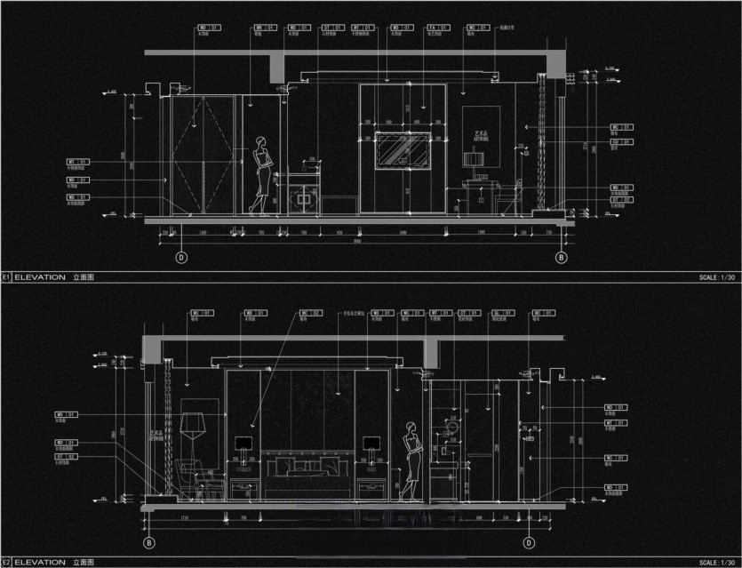 20231121142739123-精选常用酒店客房平面CAD方案合集 - 有设计 (8)
