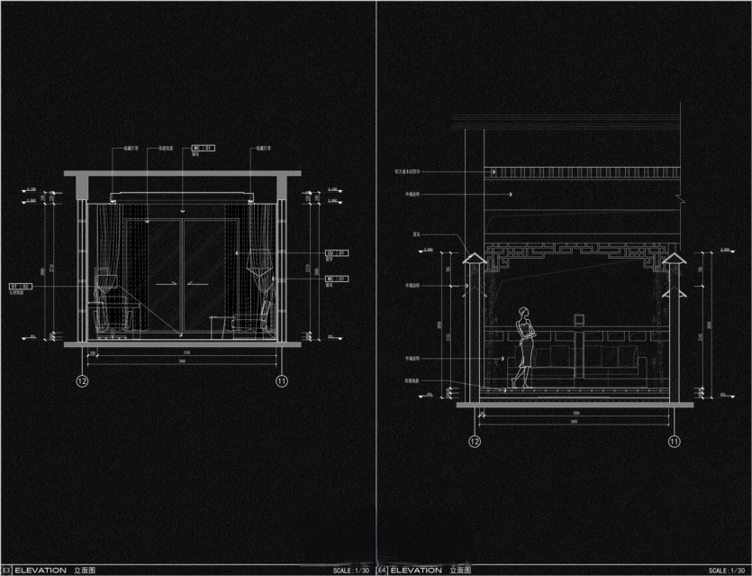 20231121142739333-精选常用酒店客房平面CAD方案合集 - 有设计 (9)