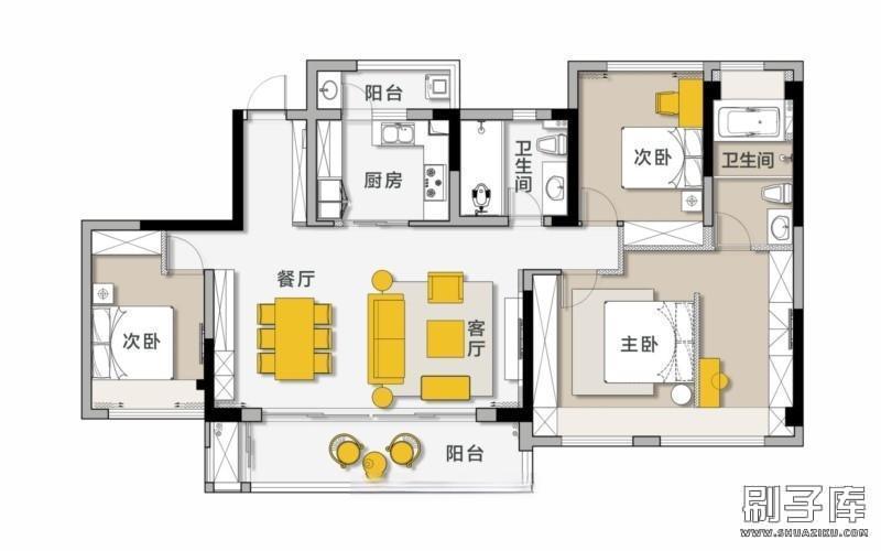 20231121174730605-家装空间装修前后对比图+平面图+设计说明 - 有设计 (19)