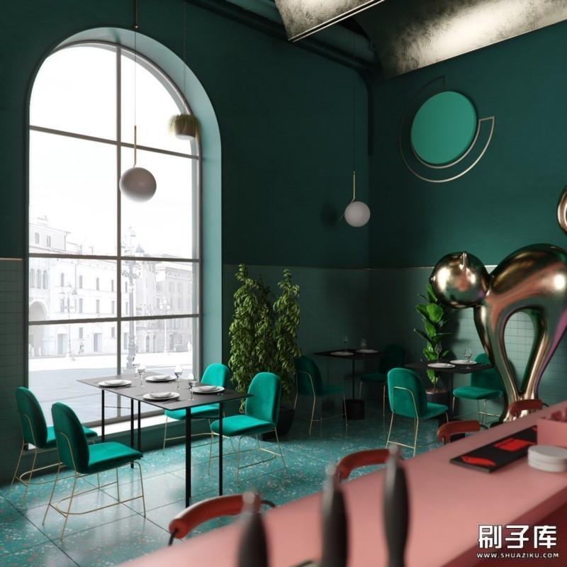 20231122134133648-国内外餐饮空间设计资料集设计方案+施工图+平面布置+高清图集 - 刷子库 (18)