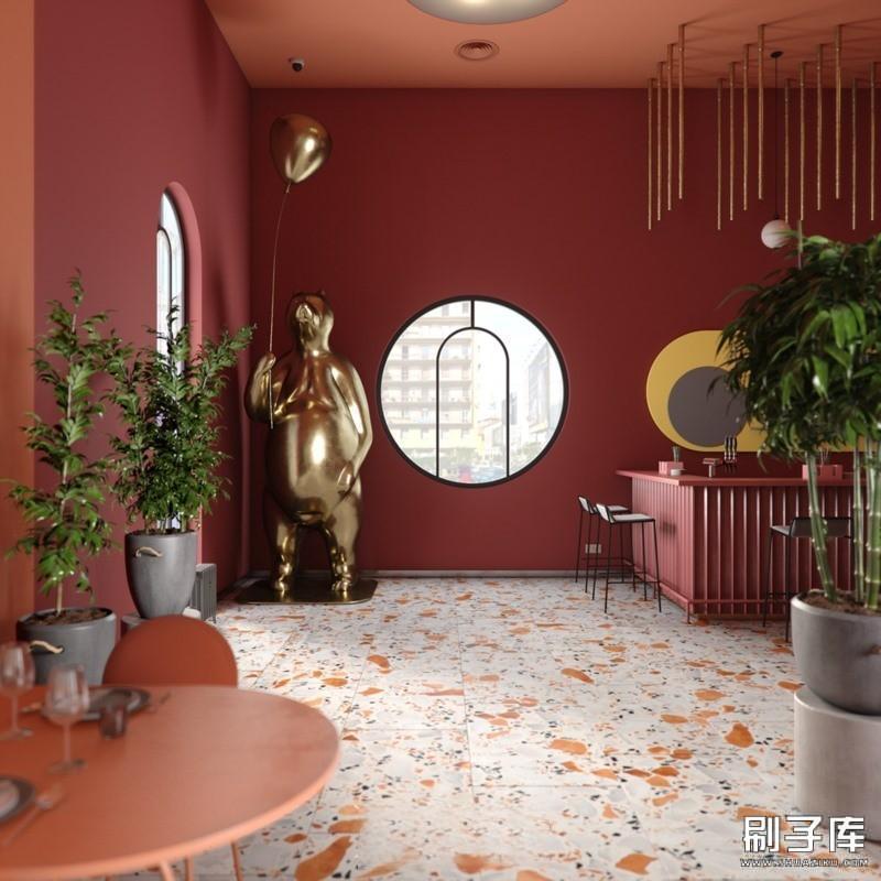 20231122134137390-国内外餐饮空间设计资料集设计方案+施工图+平面布置+高清图集 - 刷子库 (13)