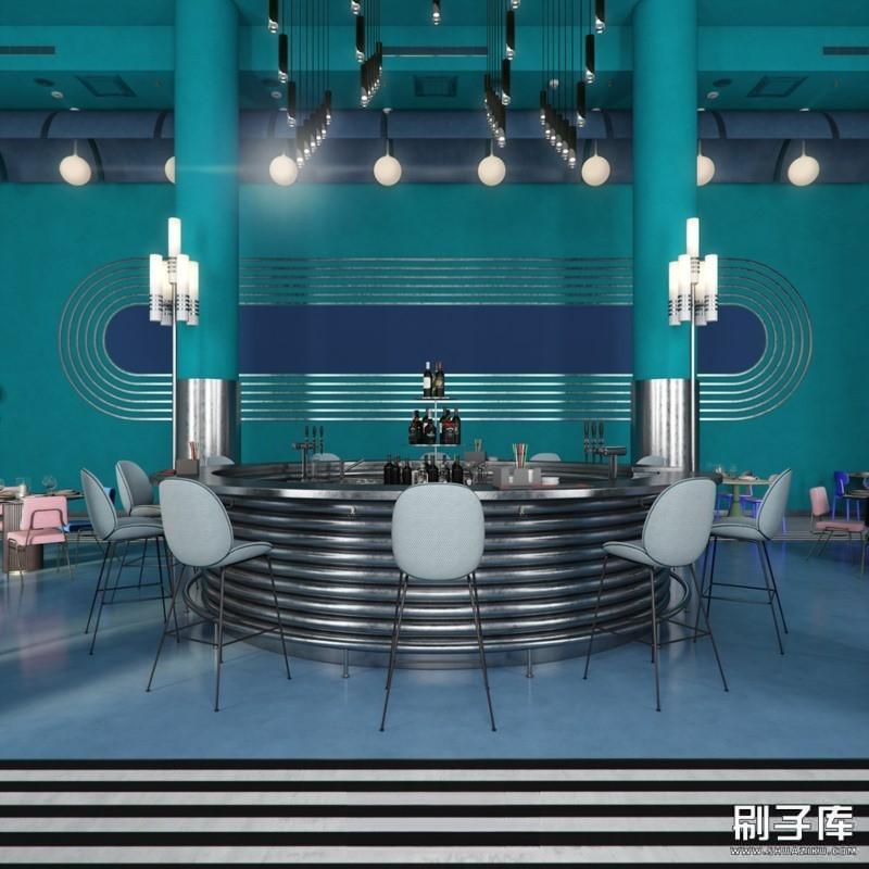 20231122134137517-国内外餐饮空间设计资料集设计方案+施工图+平面布置+高清图集 - 刷子库 (17)