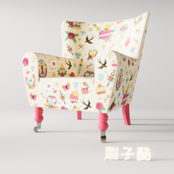 图片[13]-D5单人沙发模型20个-刷子库