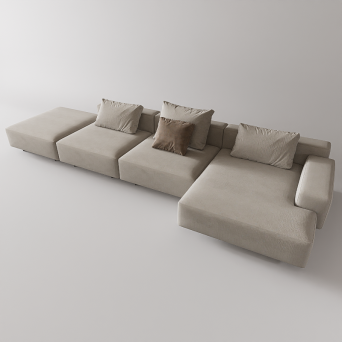 图片[9]-D5多人沙发模型20个-刷子库