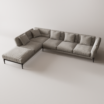 图片[3]-D5多人沙发模型20个-刷子库