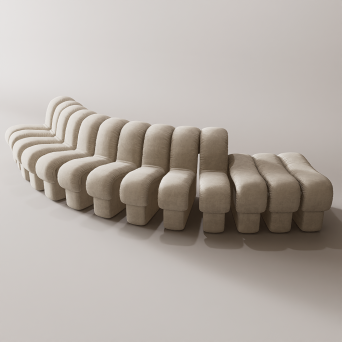 图片[1]-D5多人沙发模型20个-刷子库