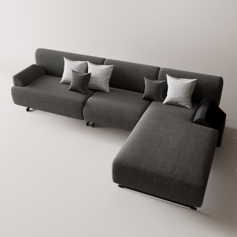 图片[10]-D5多人沙发模型20个-刷子库