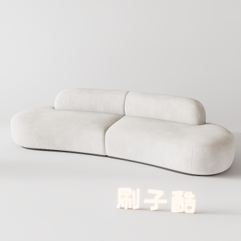 图片[19]-D5多人沙发模型20个-刷子库