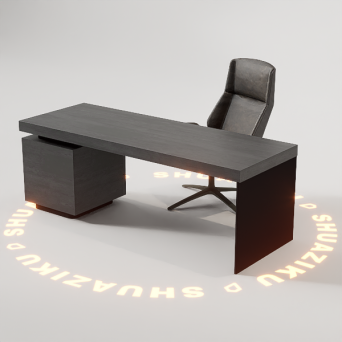 图片[18]-D5书桌组合模型21套-刷子库