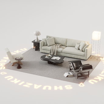 图片[8]-D5沙发组合模型21套-刷子库