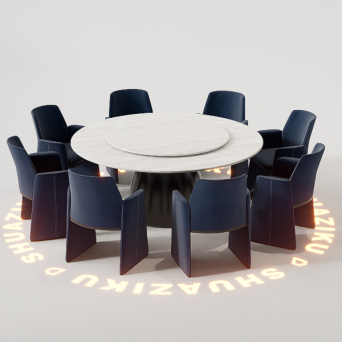 图片[21]-D5餐桌组合模型21套-刷子库