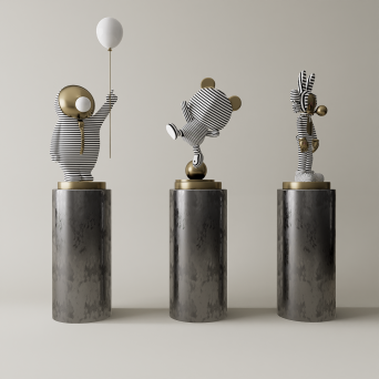 图片[11]-D5雕塑模型17个-刷子库