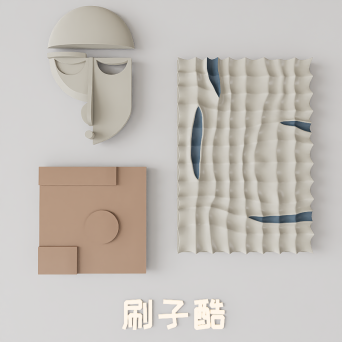 图片[2]-D5挂画模型22个-刷子库