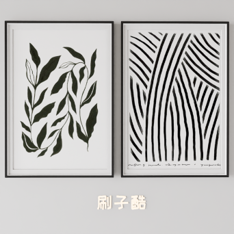 图片[3]-D5挂画模型22个-刷子库