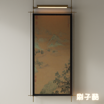 图片[13]-D5挂画模型22个-刷子库