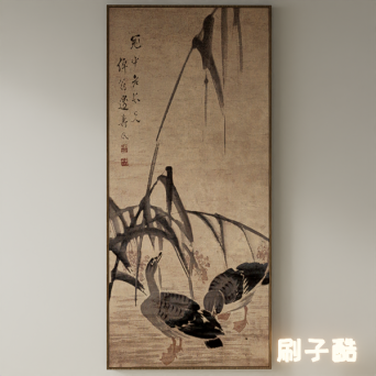 图片[15]-D5挂画模型22个-刷子库