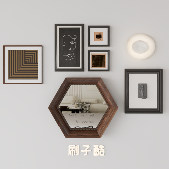 图片[21]-D5挂画模型22个-刷子库