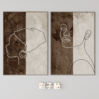 图片[2]-D5挂画模型22个-刷子库