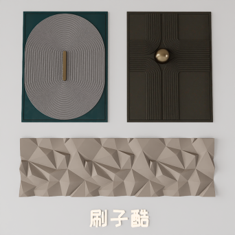 图片[6]-D5挂画模型22个-刷子库