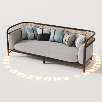 图片[1]-D5中式沙发模型13个-刷子库