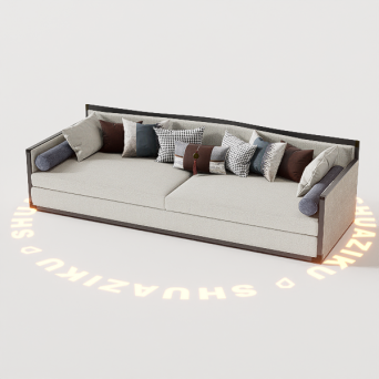 图片[1]-D5中式沙发模型13个-刷子库