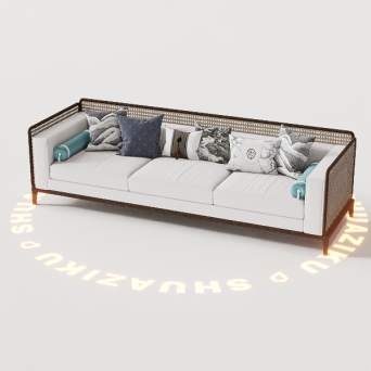 图片[2]-D5中式沙发模型13个-刷子库