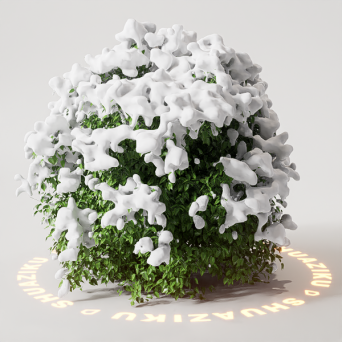 图片[2]-D5雪景植物模型22个-刷子库