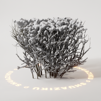 图片[16]-D5雪景植物模型22个-刷子库